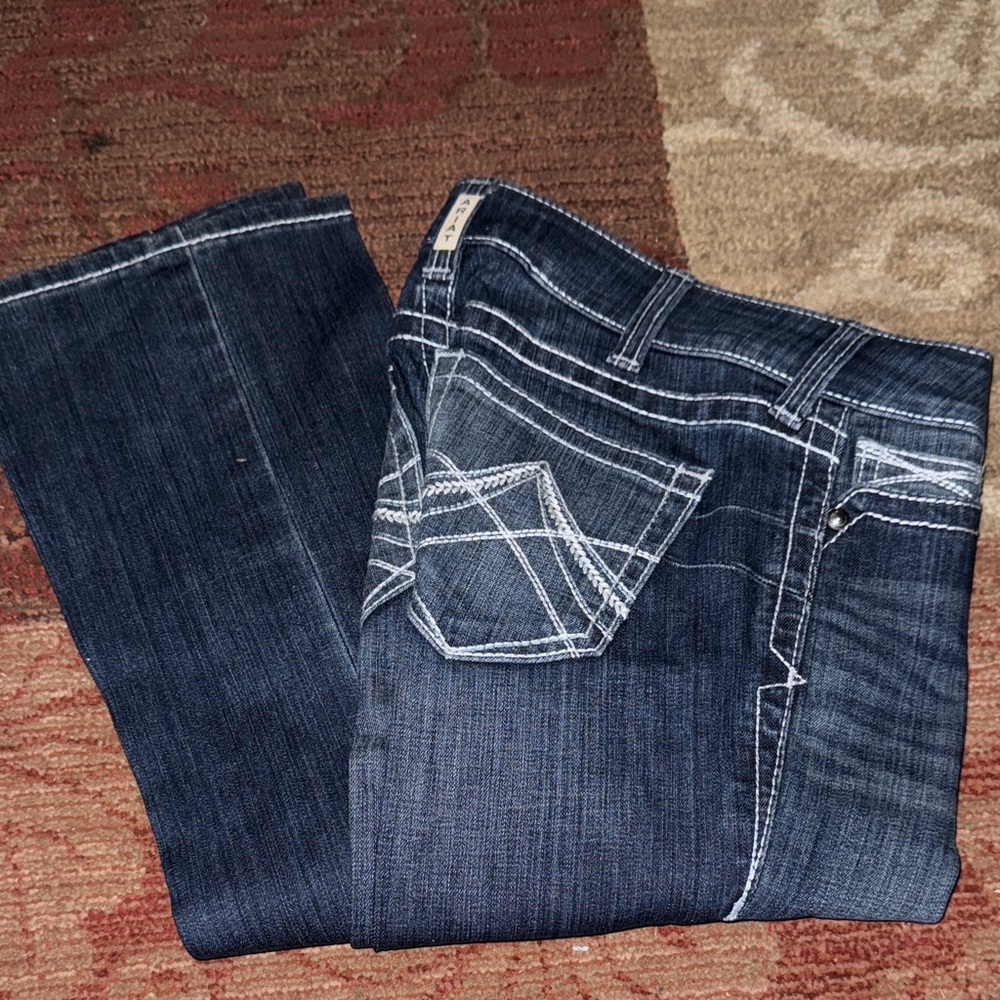Ariat Dark Blue Boot Cut Jeans for Women